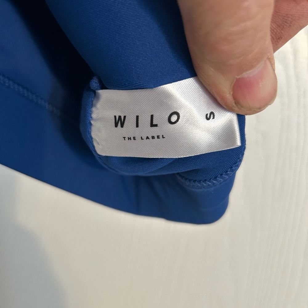 WILO | Blue Athletic Top | Size Small - Picture 3 of 5